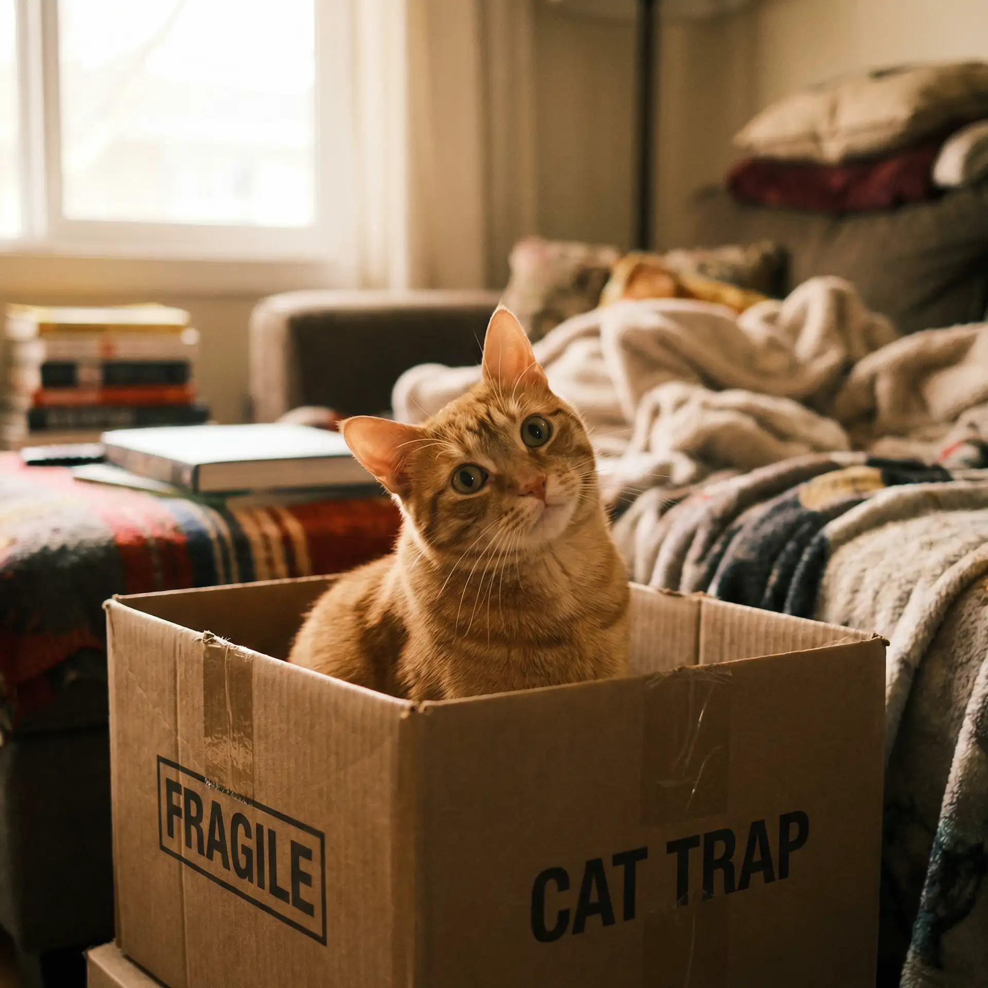 橘猫躲在纸箱里 - 突围免费完整版在线观看
